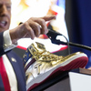 What to know about the debut of Trump's $399 golden, high-top sneakers