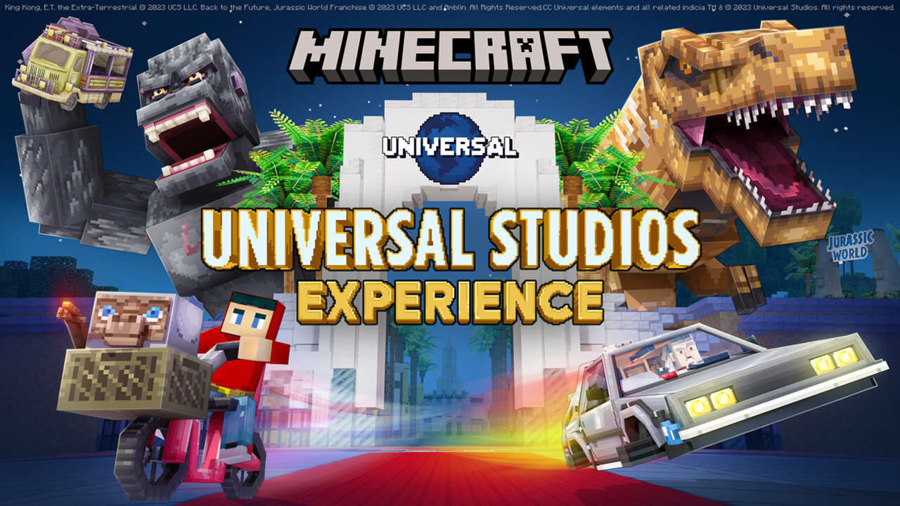 Minecraft’s Universal Studios DLC Provides Some Shockingly Good Theme Park Recreations