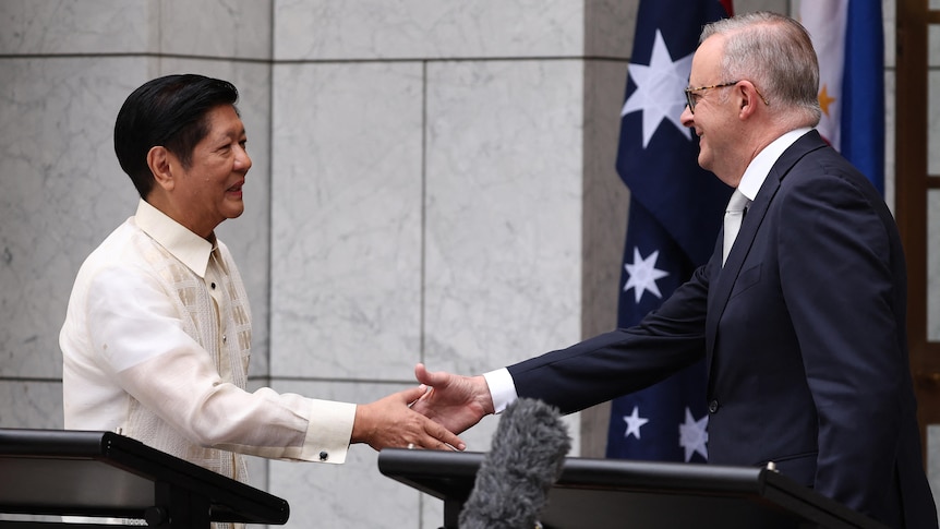 President of the Philippines Ferdinand Marcos Jr deepens maritime ties with Australia as he vows not to yield an inch to China