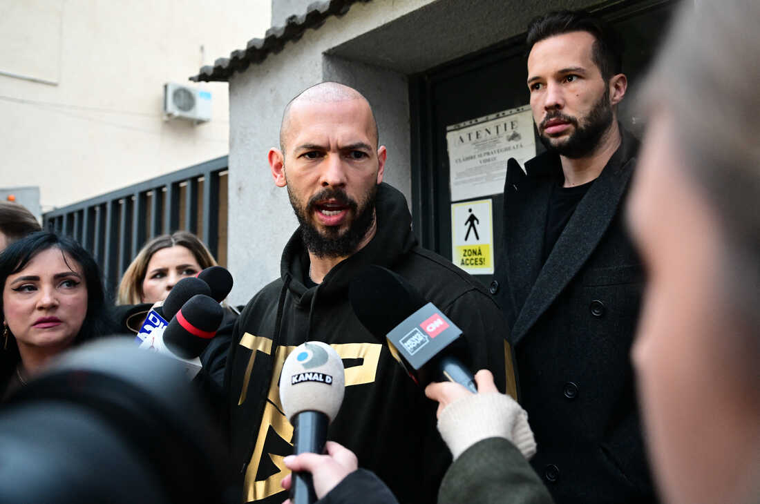 Influencer Andrew Tate arrested in Romania, to be extradited to U.K. after trial : NPR
