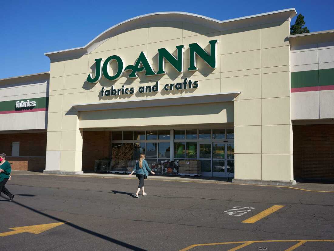 Joann arts and crafts retailer files for bankruptcy; stores will remain open : NPR