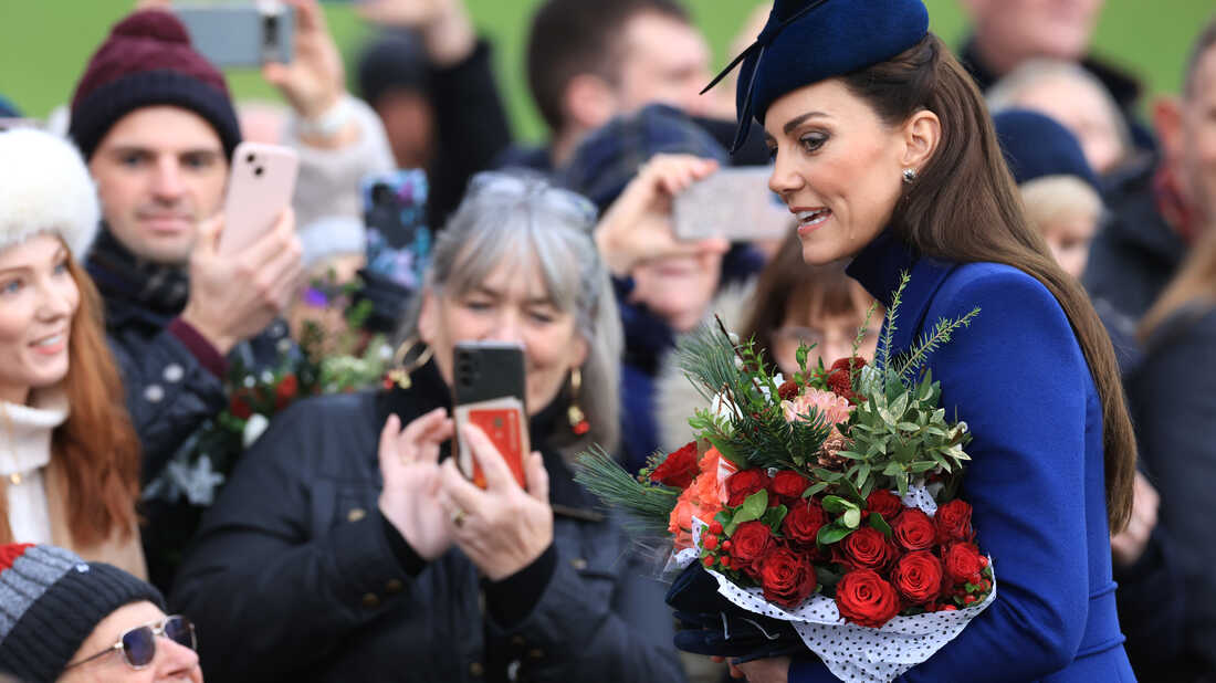 Kate Middleton says she edited her Mother’s Day photo : NPR