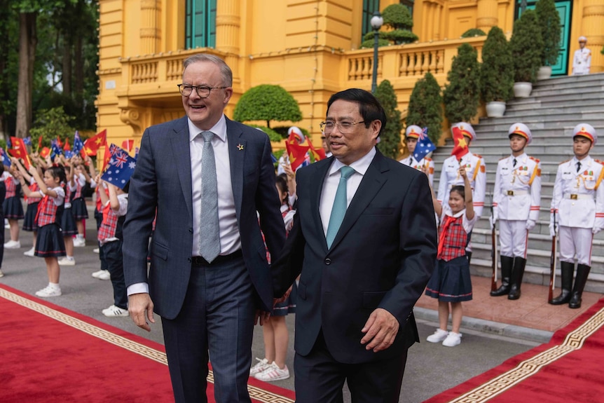 Vietnam has become the popular kid in class, which is why Australia has followed the US and China in signing a new deal