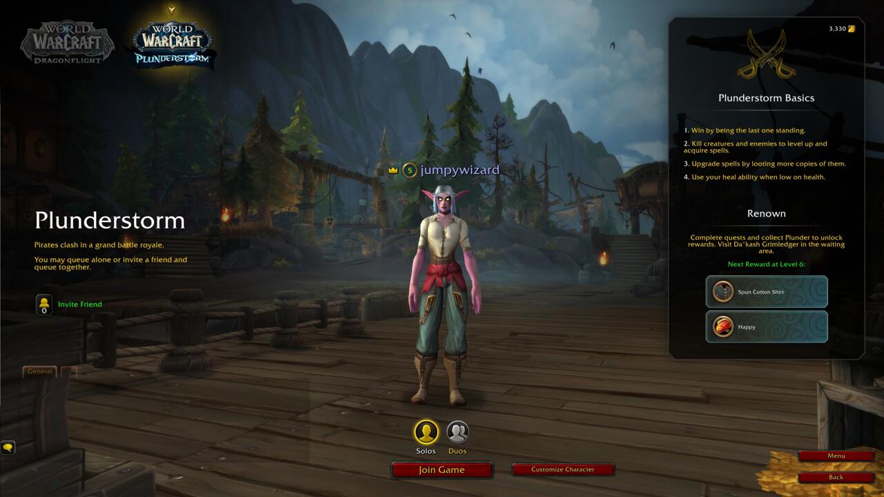 WoW Plunderstorm, Blizzard’s Take on Battle Royale, Makes Traditional MMO Gameplay Walk The Plank